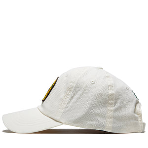 Malbon Golf & Bass Club Dad Hat - Ivory