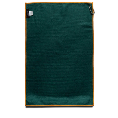 Malbon Golf & Bass Club Golf Towel - Forest