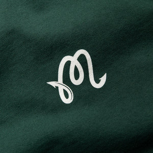 Malbon Golf Bermuda Lures Tee - Forest