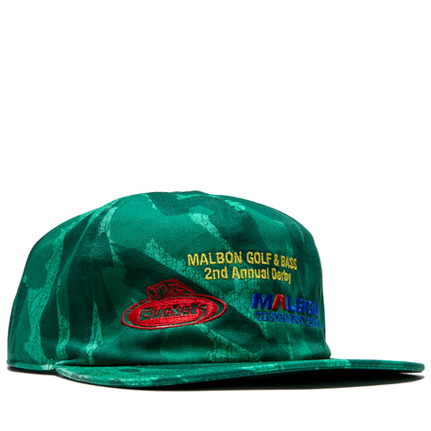 Malbon Golf Derby Snapback - Divot Camo Jungle