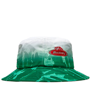 Malbon Golf Sponsors Bucket Hat - Divot Camo Jungle Gradient