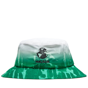 Malbon Golf Sponsors Bucket Hat - Divot Camo Jungle Gradient