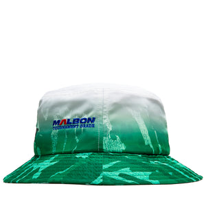 Malbon Golf Sponsors Bucket Hat - Divot Camo Jungle Gradient