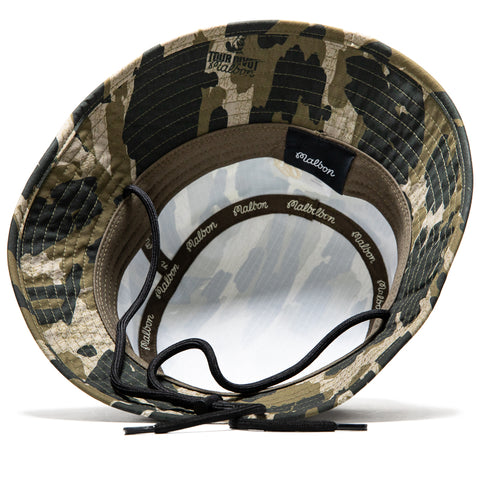 Malbon Golf Tour Divot Bucket Hat - Bark Camo