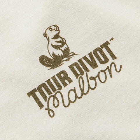 Malbon Golf Tour Divot Gorse L/S Tee - Clay