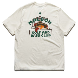 Malbon Golf Vista Bass Club Tee - Ivory