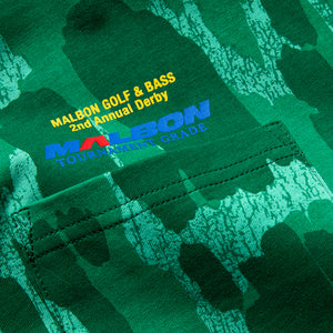 Malbon Golf Vista Derby Tee - Divot Camo Jungle