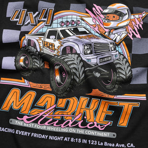 Market Monster Truck Rally Tee - Black