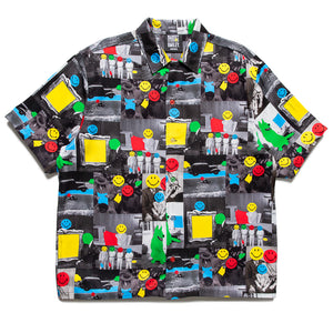 Market Smiley Collage Woven Shirt - Multi