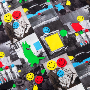 Market Smiley Collage Woven Shirt - Multi