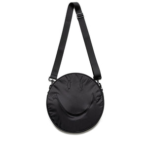 Market Smiley Large Crossbody Bag - Black