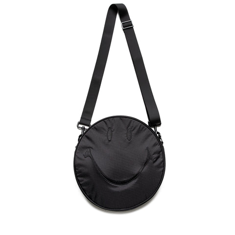 Market Smiley Large Crossbody Bag - Black