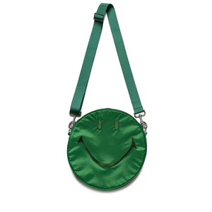 Market Smiley Large Crossbody Bag - Green
