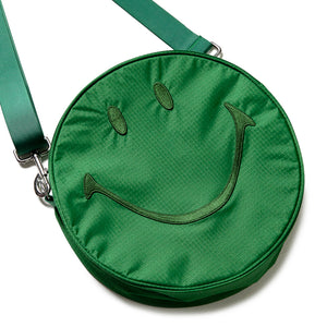 Market Smiley Large Crossbody Bag - Green