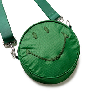 Market Smiley Small Crossbody Bag - Green