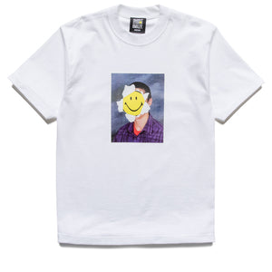 Market Smiley Yearbook Photo Tee - White