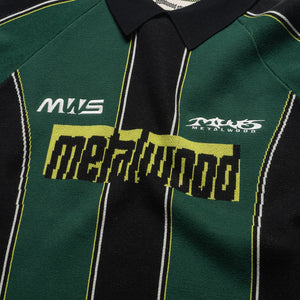 Metalwood Studio Knit Football Jersey - Green