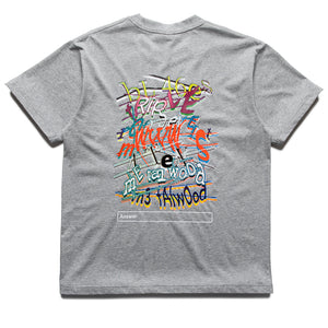Metalwood Studio Captcha Tee - Heather Grey