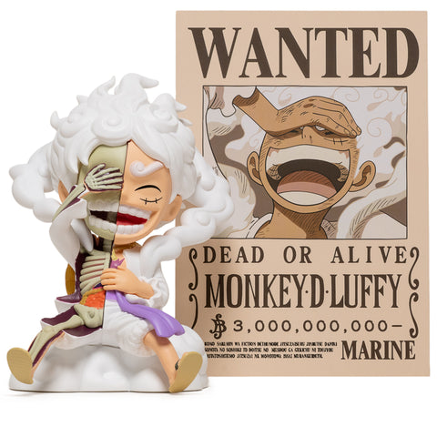 Mighty Jaxx XXRAY One Piece Wanted Series - Luffy Gear 5