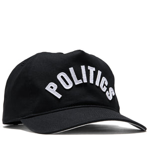 Politics x Mitchell & Ness Pro Pinch Arch Canvas Snapback - Black