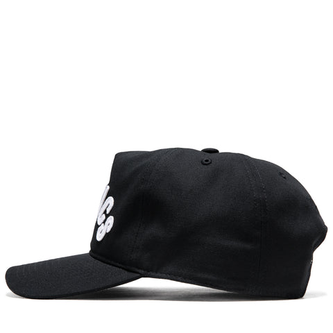 Politics x Mitchell & Ness Pro Pinch Arch Canvas Snapback - Black