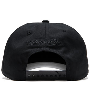 Politics x Mitchell & Ness Pro Pinch Canvas Snapback - Black