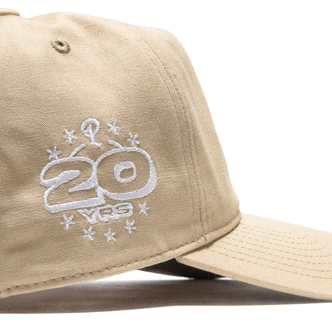 Politics x Mitchell & Ness Pro Pinch Canvas Snapback - Khaki