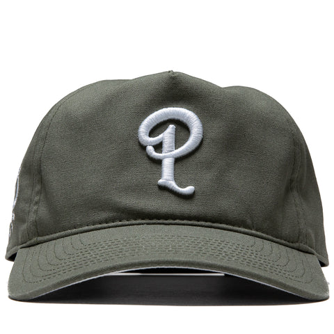 Politics x Mitchell & Ness Pro Pinch Canvas Snapback - Olive