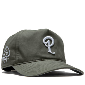 Politics x Mitchell & Ness Pro Pinch Canvas Snapback - Olive