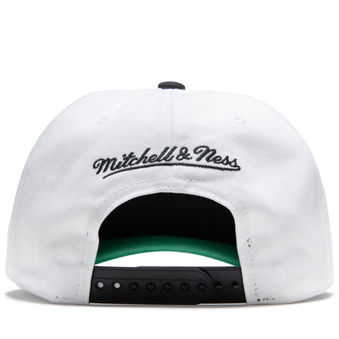 Politics x Mitchell & Ness Pro Pinch Stars Snapback - White/Black