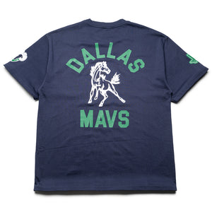 Politics x Dallas Mavericks x Mitchell & Ness Tee - Navy
