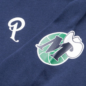 Politics x Dallas Mavericks x Mitchell & Ness L/S Tee - Navy