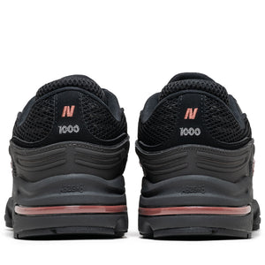 New Balance 1000G - Black Metallic/Red Rock