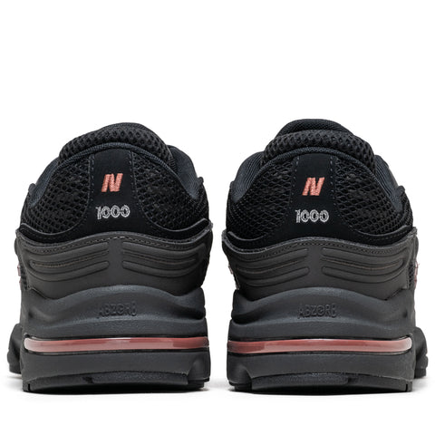 New Balance 1000G - Black Metallic/Red Rock