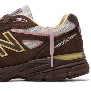 New Balance Made in USA 990v4 - Pumpernickel/Pink Chalk