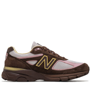 New Balance Made in USA 990v4 - Pumpernickel/Pink Chalk