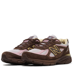 New Balance Made in USA 990v4 - Pumpernickel/Pink Chalk