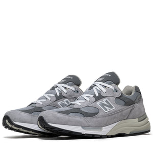 New Balance Made in USA 992 - Grey/Silver Metallic