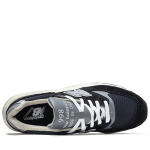 New Balance Made in USA 998 - Black/Silver