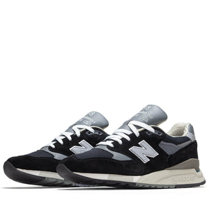 New Balance Made in USA 998 - Black/Silver