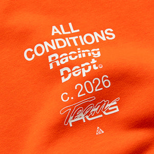 Nike ACG Tuff Fleece Crewneck - Safety Orange/White