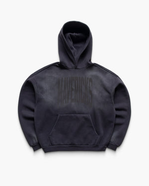 Nike Dallas Mavericks Standard Issue Pullover Hoodie - Dark Charcoal/White