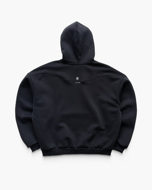 Nike Denver Nuggets Standard Issue Pullover Hoodie - Black/White