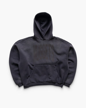 Nike Denver Nuggets Standard Issue Pullover Hoodie - Dark Charcoal/White