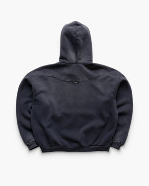 Nike Denver Nuggets Standard Issue Pullover Hoodie - Dark Charcoal/White