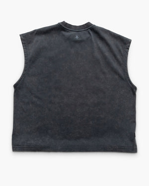 Nike Houston Rockets Standard Issue Sleeveless Top - Iron Grey/White