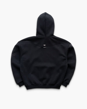 Nike New Orleans Pelicans Standard Issue Pullover Hoodie - Black/White