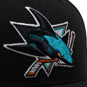 New Era x Politics San Jose Sharks 59FIFTY Fitted - Black