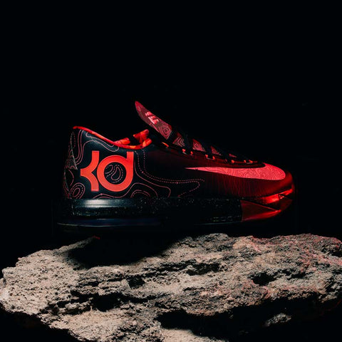 Nike KD 6 'Meteorology' - Black/Atomic Red