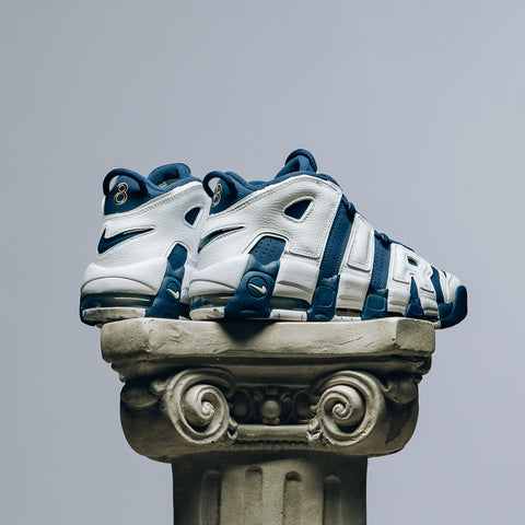 Nike Air More Uptempo 96 'Olympic' - White/Midnight Navy